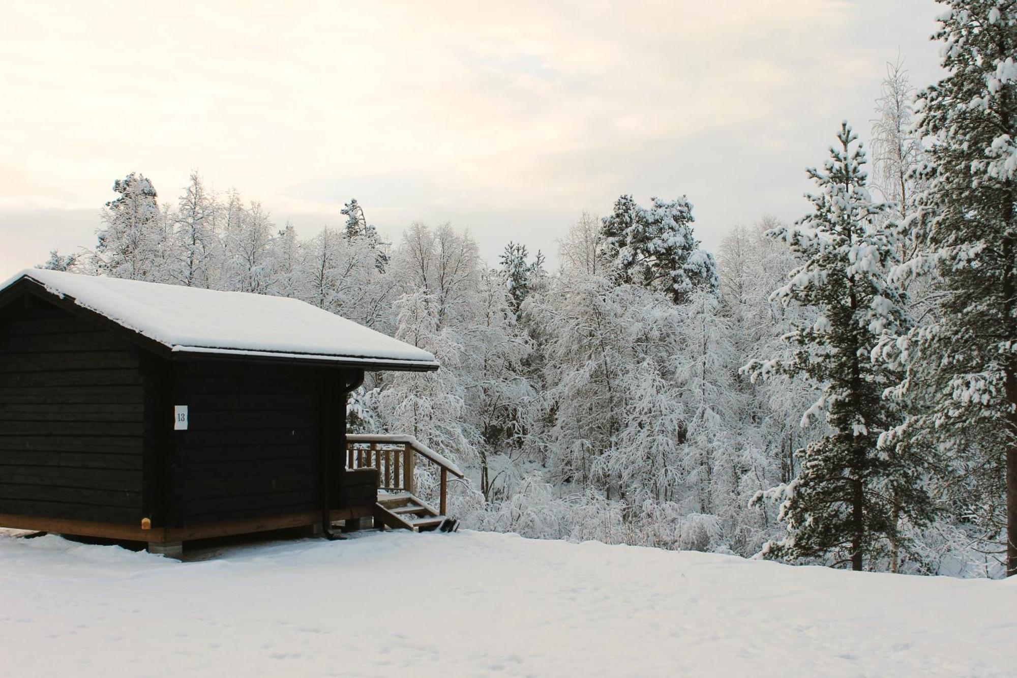 Ivalo River Camping Hotel Exterior photo