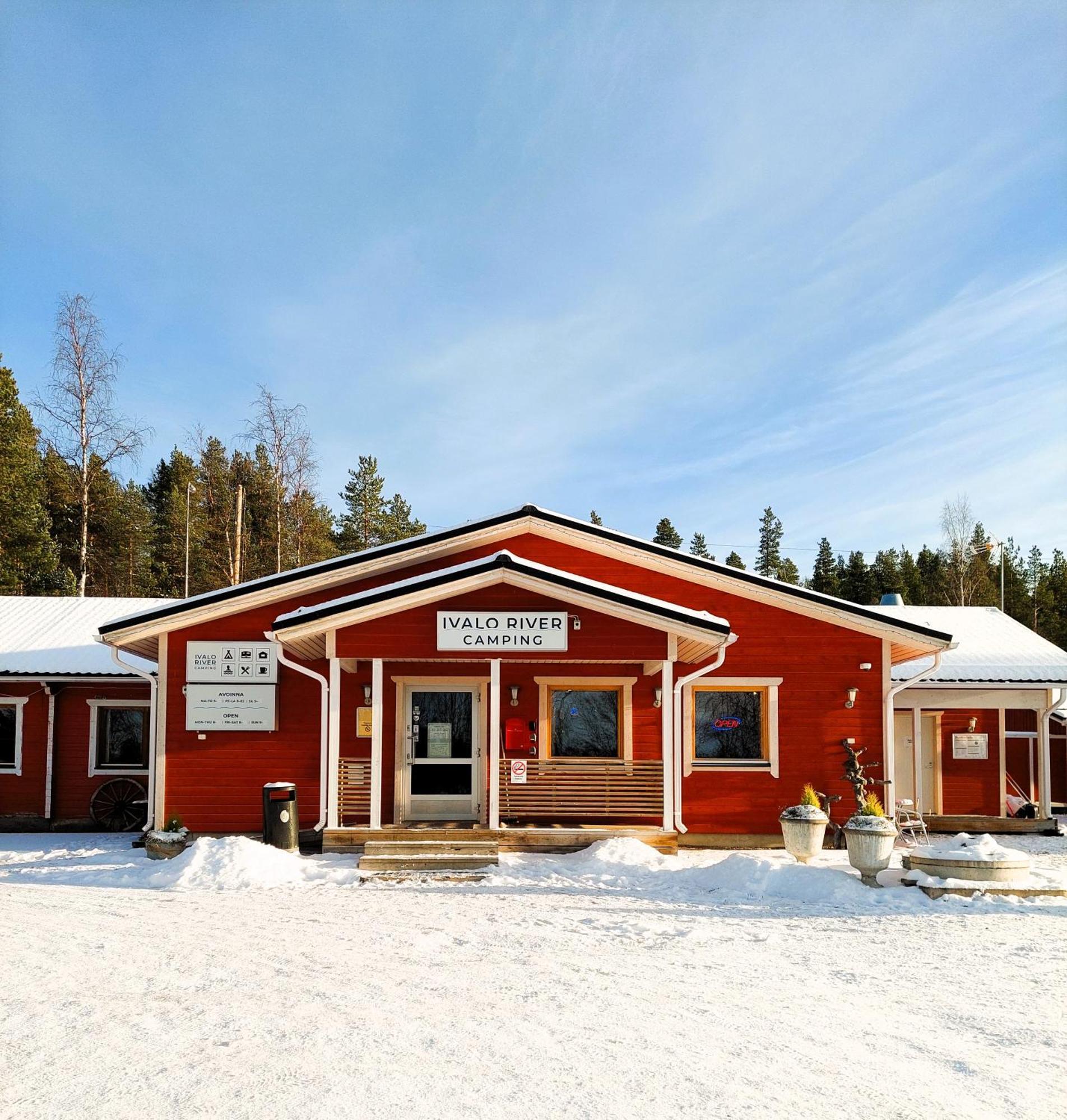 Ivalo River Camping Hotel Exterior photo